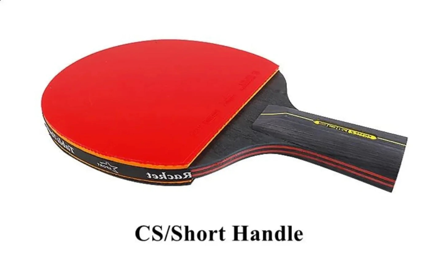 Professional 5/6 Star Table Tennis Racket Set (2PCS)