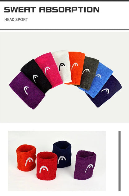 Original HEAD Tennis Wristband – Comfortable Cotton Sport Wristband