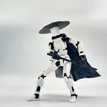 Shadow Samurai – 3D Printed Movable Figure