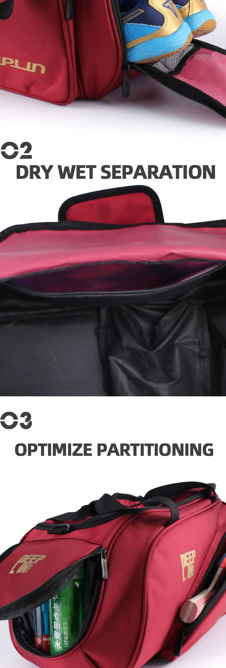 Pro Gear Table Tennis Bag