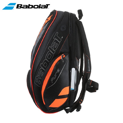 Babolat Classic Fluorescent Orange Tennis Backpack – Unisex Racket Sports Bag