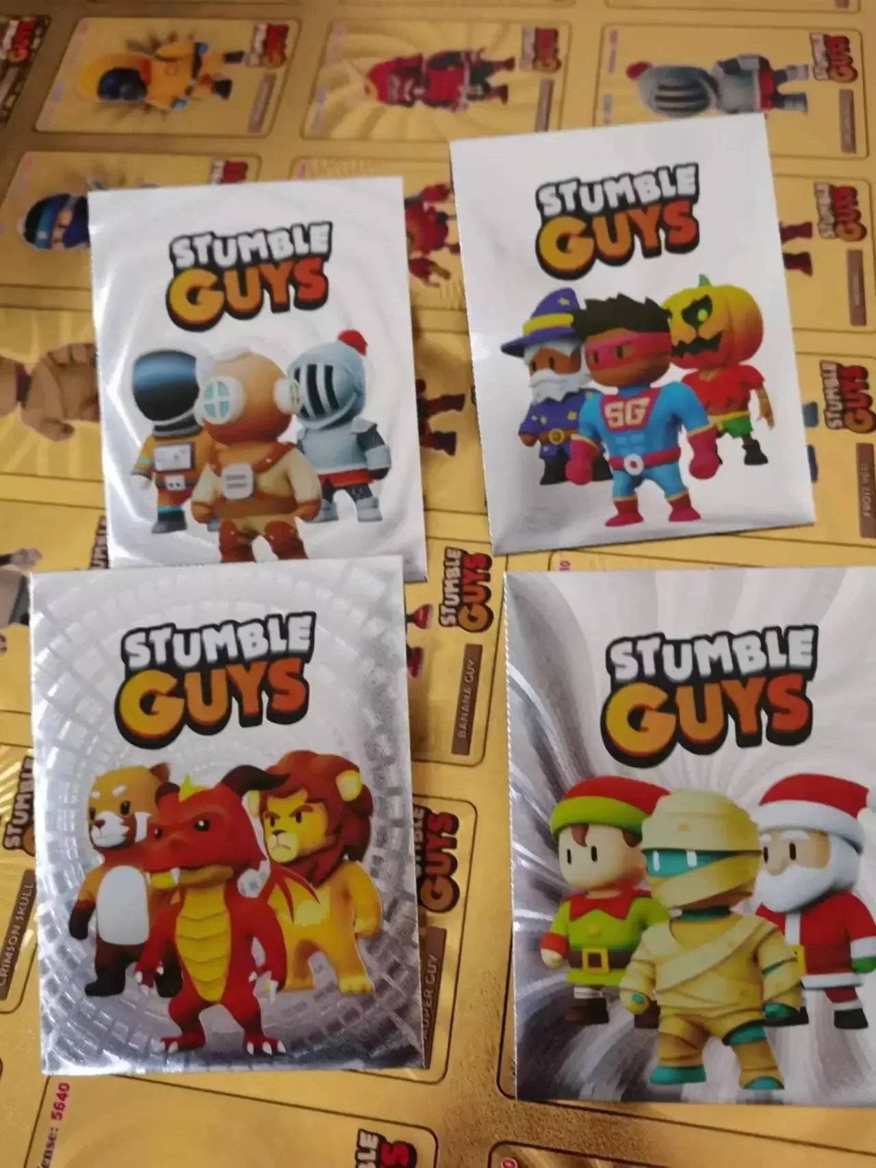 Stumble Guys Shiny Collection Cards – 55 Pcs Set