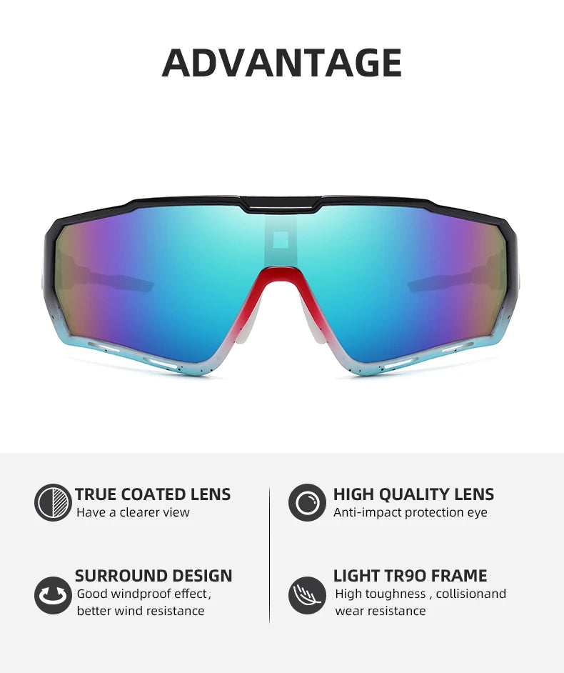 ELAX UV400 Sunglasses – Versatile Eyewear for Outdoor Sports