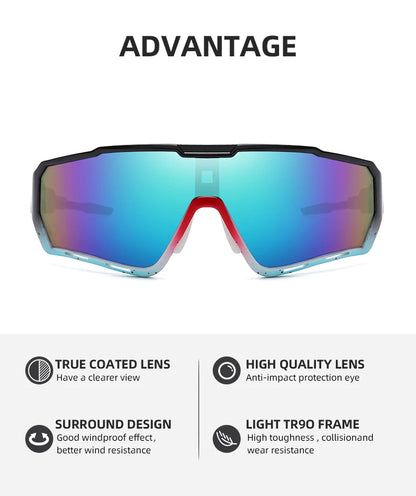 ELAX UV400 Sunglasses – Versatile Eyewear for Outdoor Sports