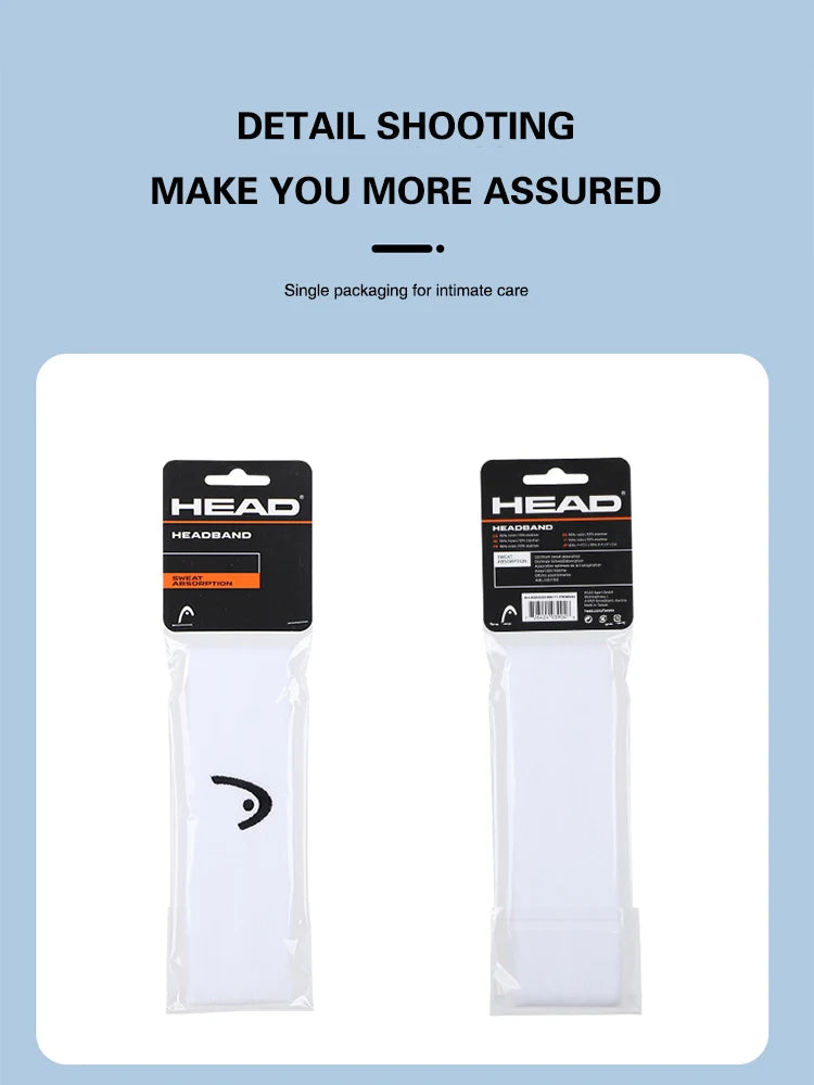 HEAD Tennis Performance Hairbands for Men and Women