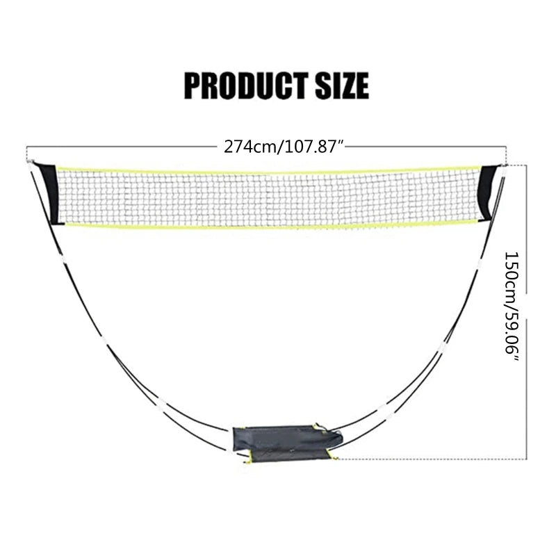 TravelNet Volleyball/Badminton Net