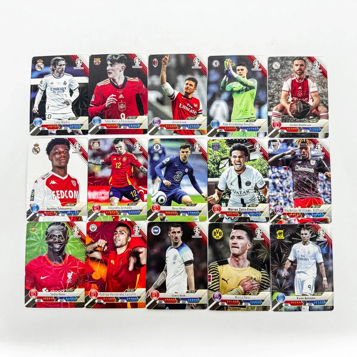 FIFA 2024 Limited Edition Football Star Cards – Flash Collection