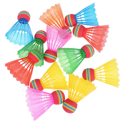 Rainbow Flight Badminton Shuttlecock Set