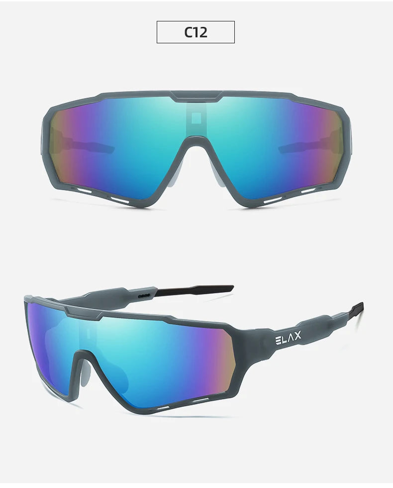 ELAX UV400 Sunglasses – Versatile Eyewear for Outdoor Sports