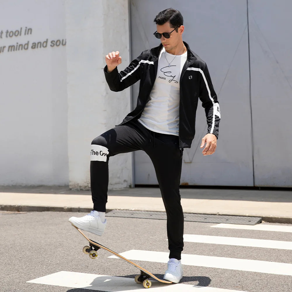 New 2-Piece Autumn Running Tracksuit for Men