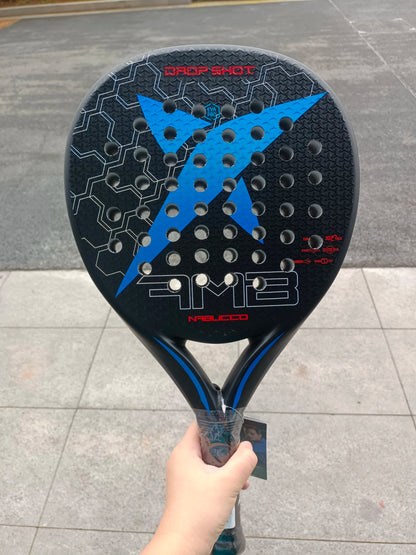 Pro 3D Carbon Padel Racket with 38mm EVA Soft Core & Cover