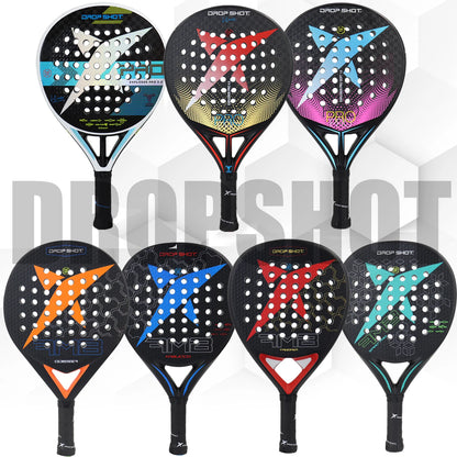 Pro 3D Carbon Padel Racket with 38mm EVA Soft Core & Cover