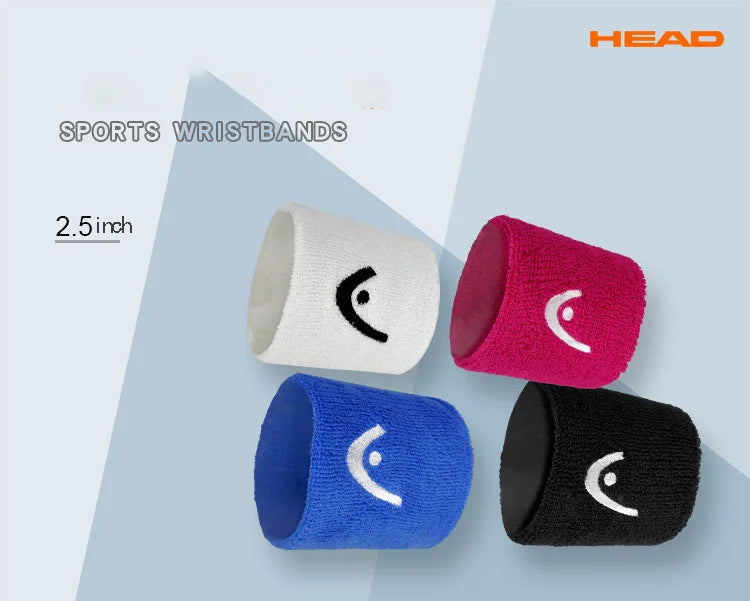 Original HEAD Tennis Wristband – Comfortable Cotton Sport Wristband