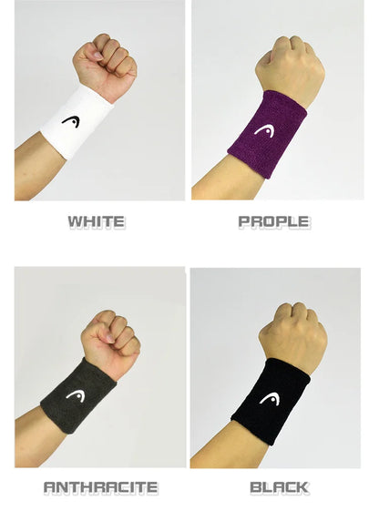 Original HEAD Tennis Wristband – Comfortable Cotton Sport Wristband