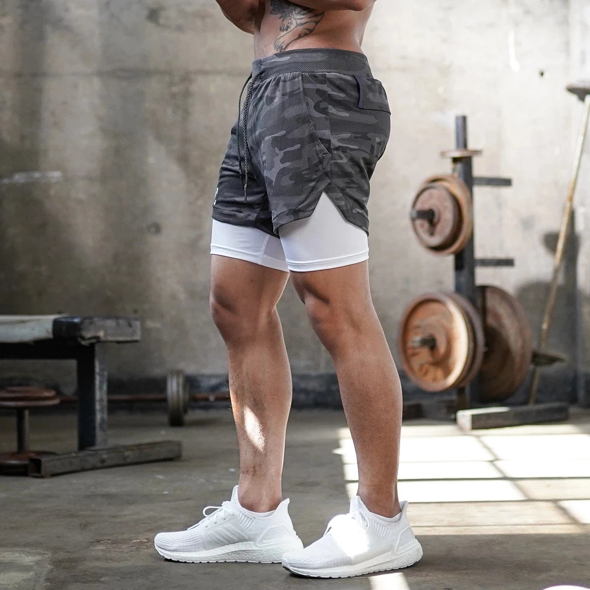 Anime Gym Shorts for Men