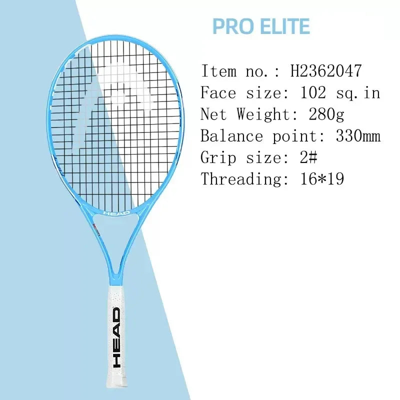 HEAD Carbon Composite Tennis Racket with Carry Bag