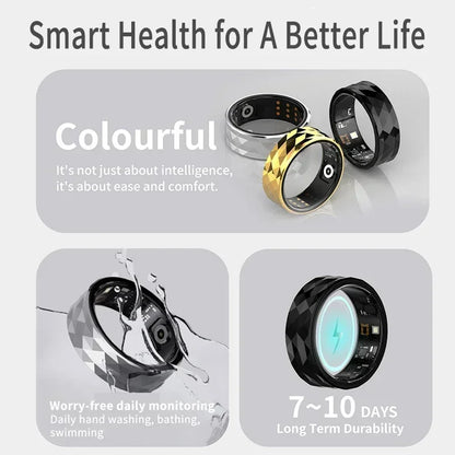 Smart Health Ring – Waterproof for iOS and Android