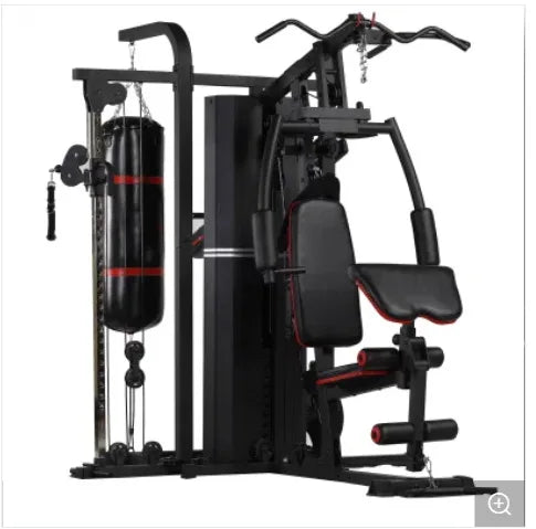 Four-Station Squat Rack Home Gym