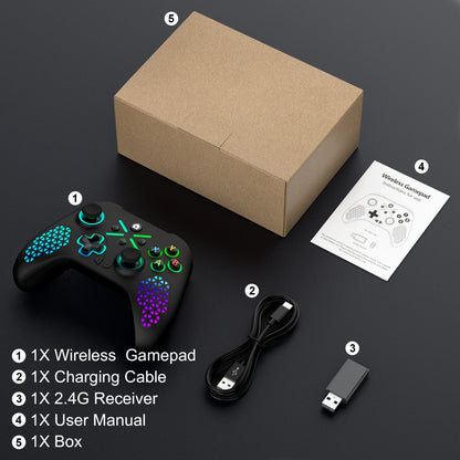 2.4G Wireless Game Controller for Xbox Series X/S & PC