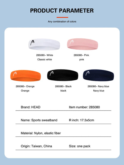 HEAD Tennis Performance Hairbands for Men and Women