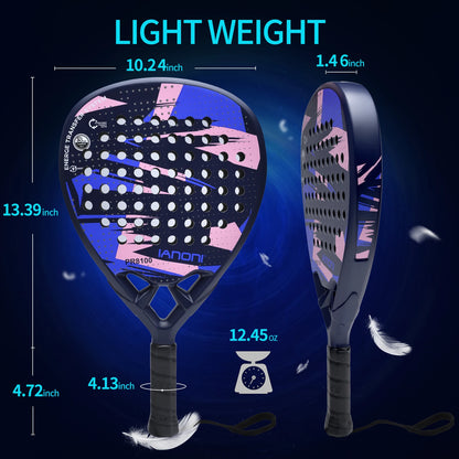 IANONI Lightweight Carbon Fiber Padel Racket