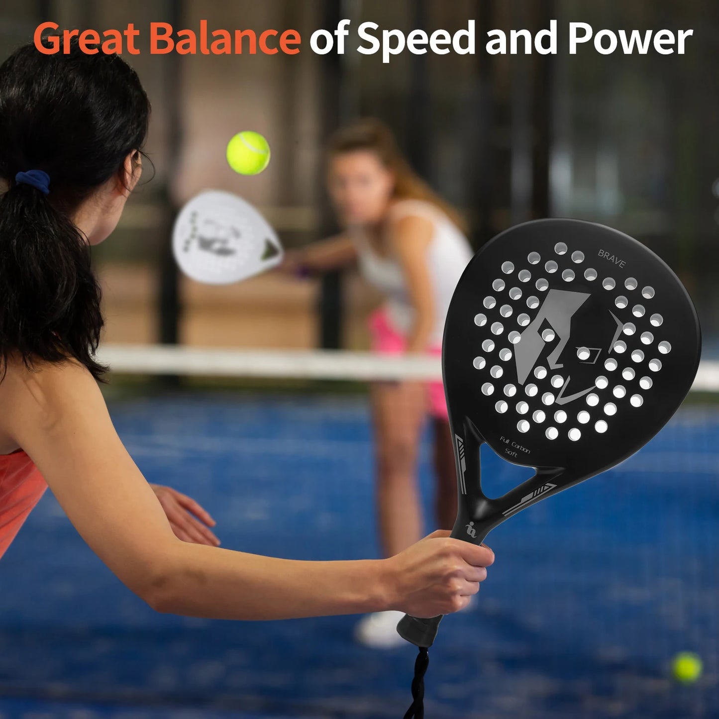 ProFlex Carbon Fiber Padel Tennis Racket