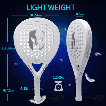 ProFlex Carbon Fiber Padel Tennis Racket