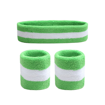 3-Piece Sports Headband Set – High Elasticity Sweatbands for Active Lifestyles