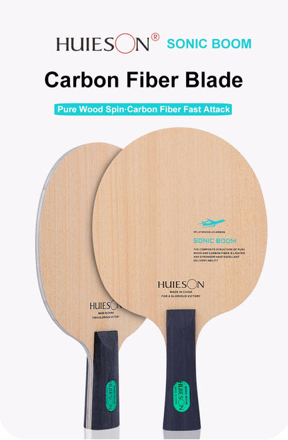 Huieson Sonic Boom Carbon Off++ 5 Plys Wood and 2 Plys Carbon Fiber