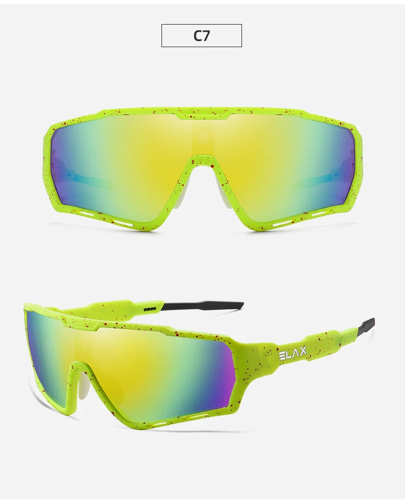 ELAX UV400 Sunglasses – Versatile Eyewear for Outdoor Sports