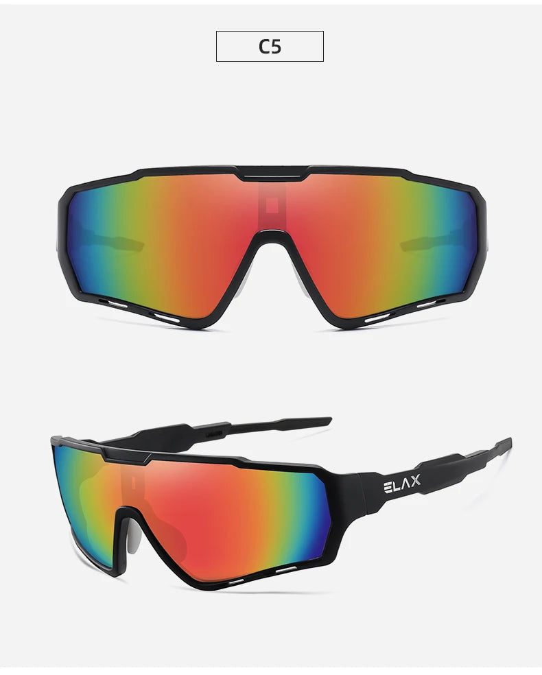 ELAX UV400 Sunglasses – Versatile Eyewear for Outdoor Sports