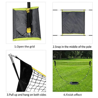 TravelNet Volleyball/Badminton Net