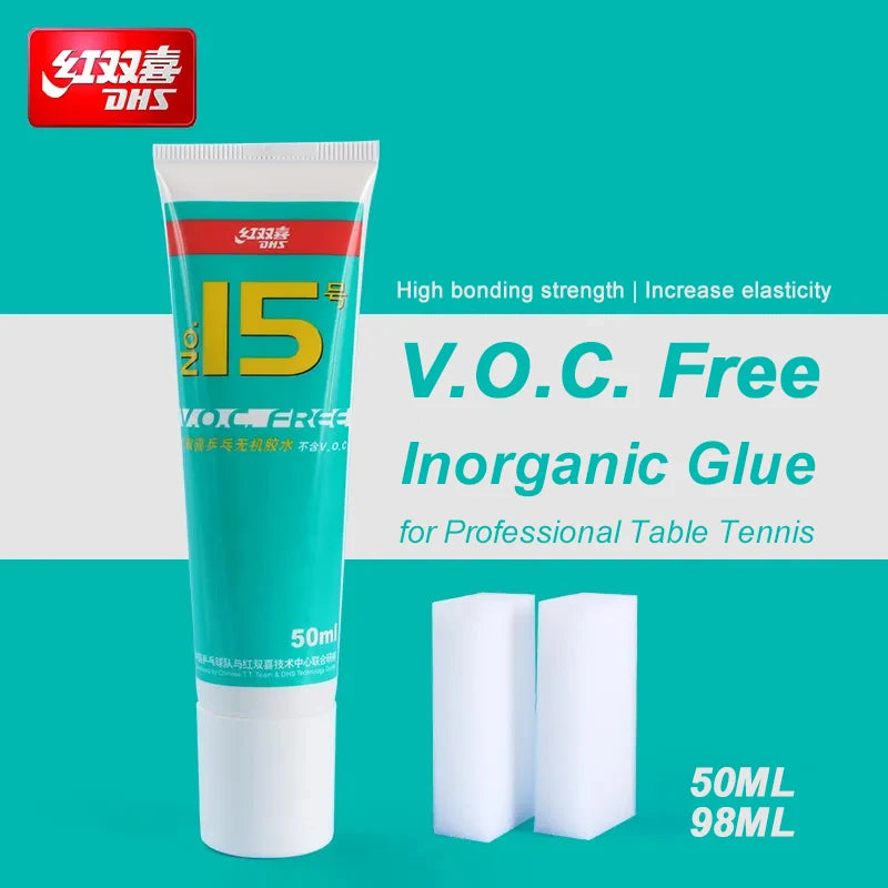 DHS No.15 Table Tennis Glue VOC Free 50ML/98ML