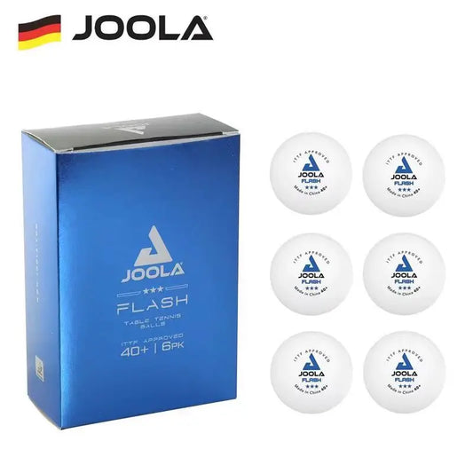 JOOLA Flash 3-Star Table Tennis Balls ITTF Approved