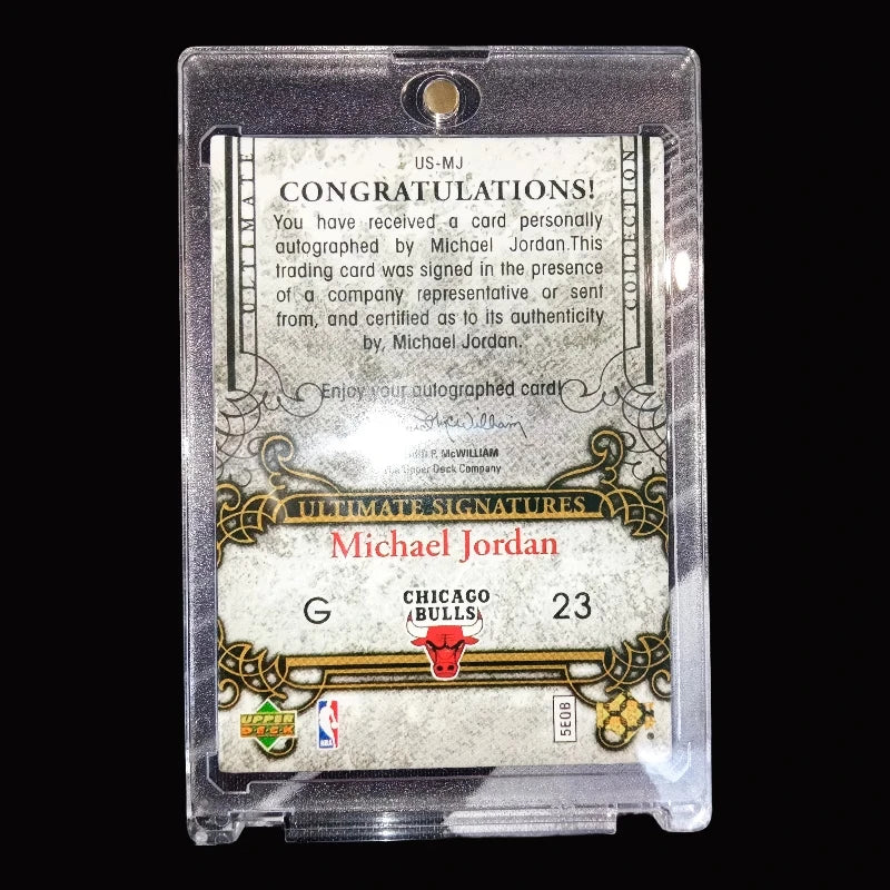 Panini Homemade Star Card Collection – Michael Jordan Limited Signature Edition